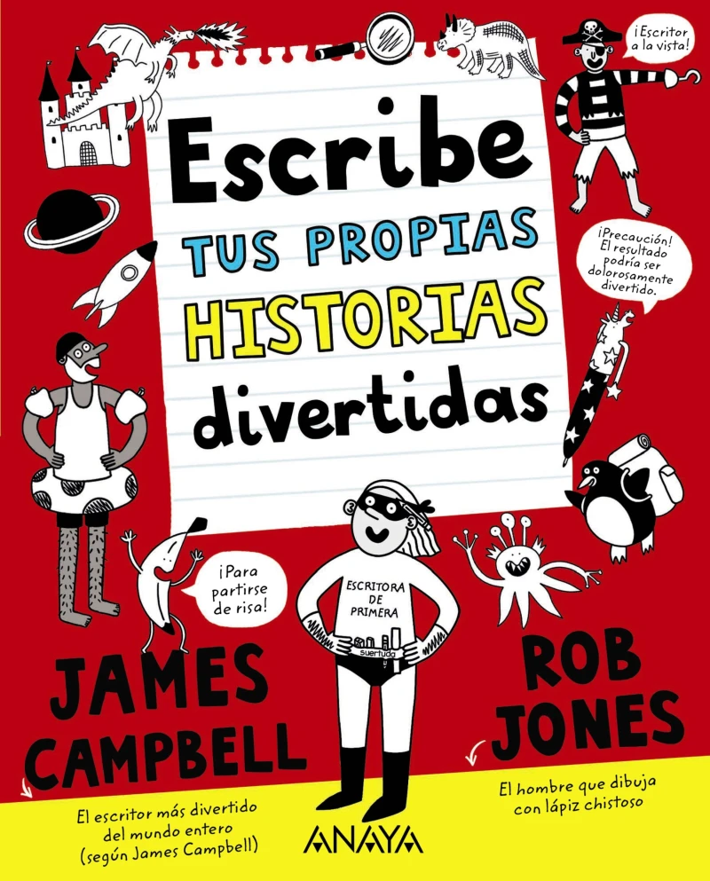Portada: Escribe tus propias historias divertidas