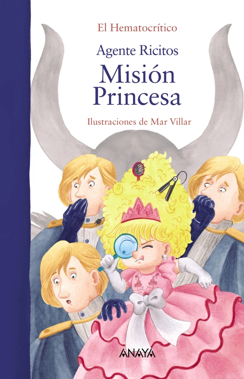 Portada: Agente Ricitos. Misión Princesa