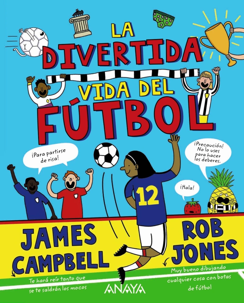 Portada: La divertida vida del fútbol