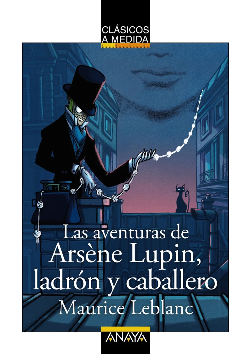 Portada: Las aventuras de Arsène Lupin, ladrón y caballero