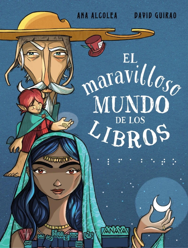 Portada: El maravilloso mundo de los libros