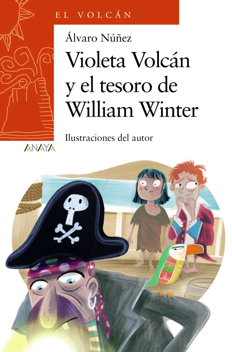Portada: Violeta Volcán y el tesoro de William Winter