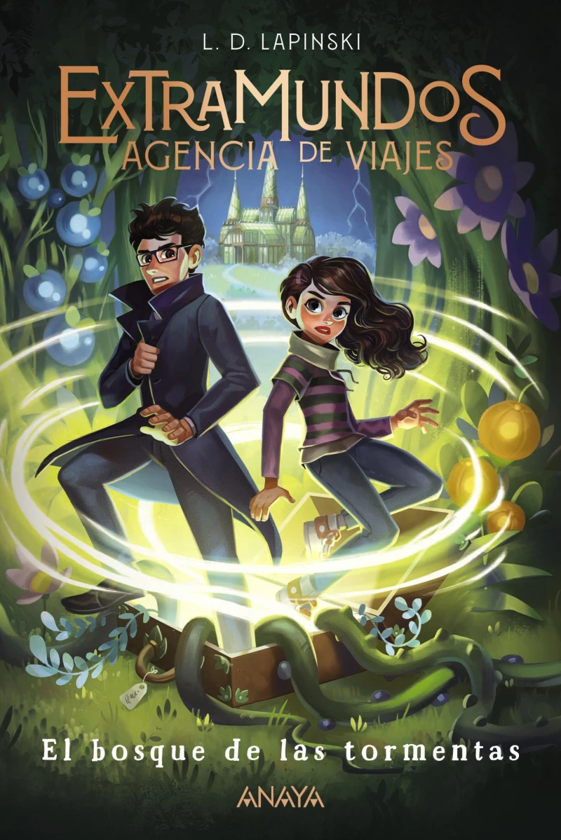 Portada: Extramundos 3: El bosque de las tormentas