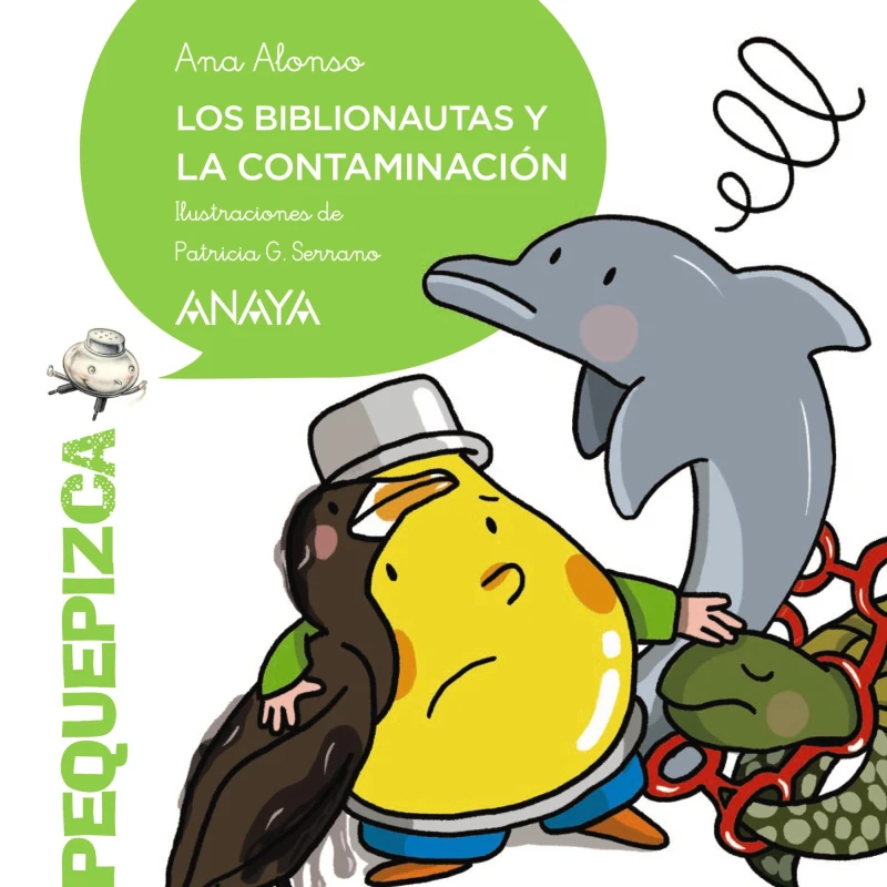 Portada: Los Biblionautas y la contaminación