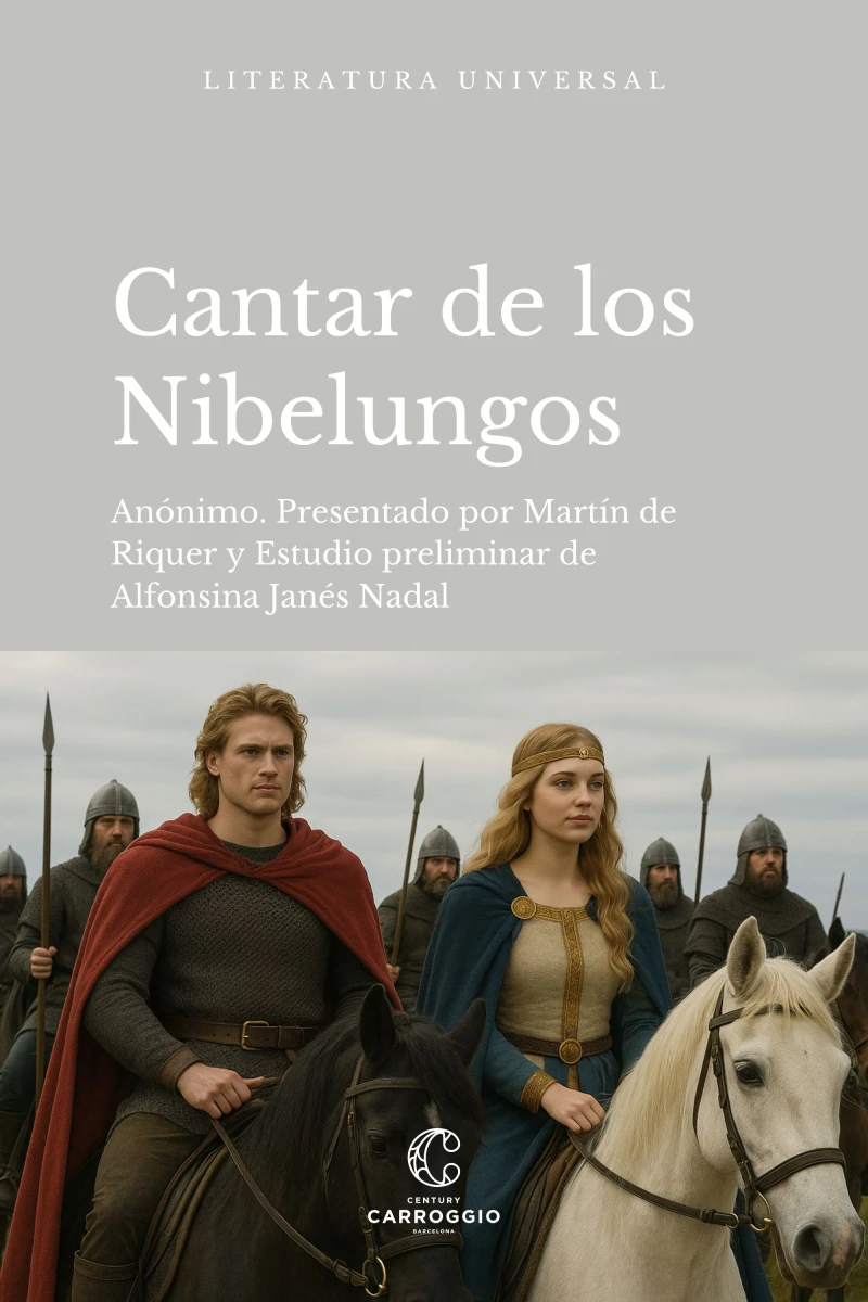 Portada: Cantar de los Nibelungos