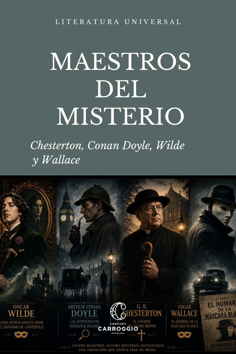 Portada: Maestros del misterio