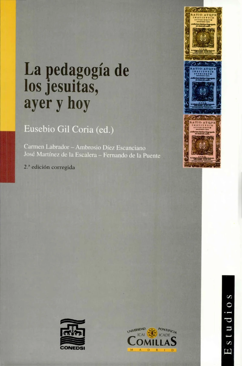Portada: La pedagogía de los jesuitas, ayer y hoy