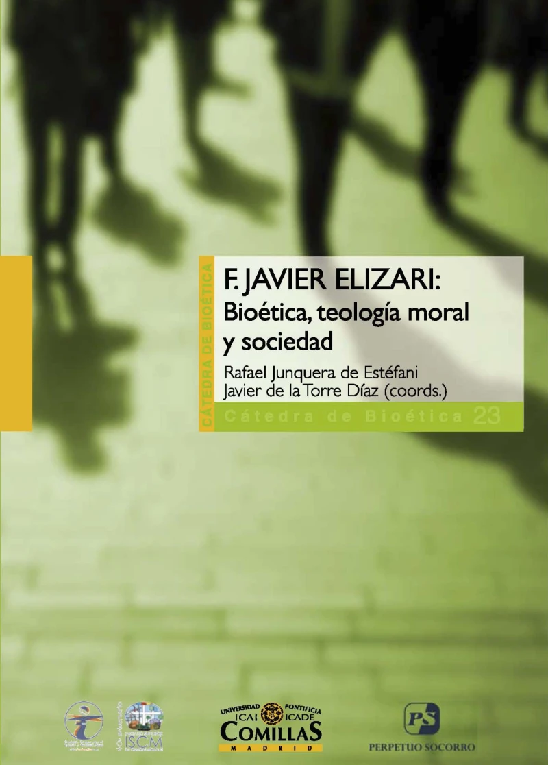 Portada: F. Javier Elizari: bioética, teología moral y sociedad