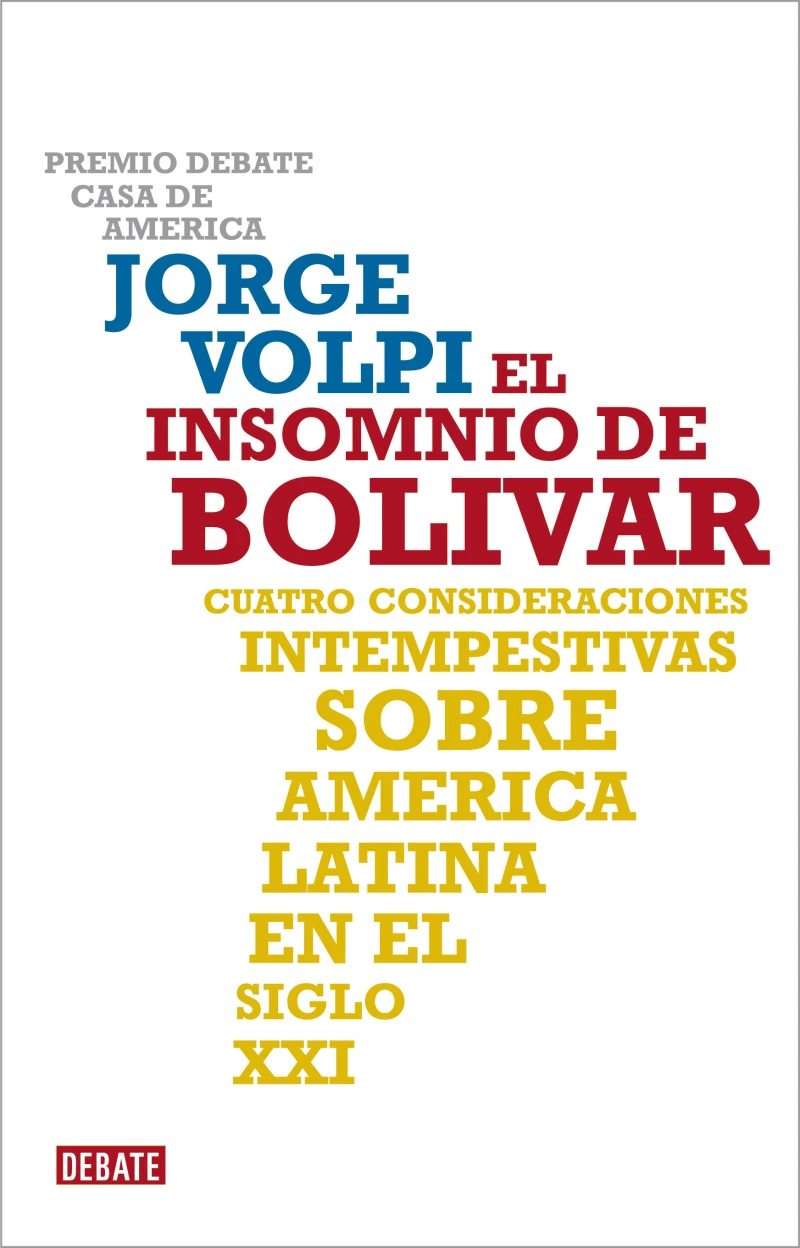 Portada: El insomnio de Bolívar