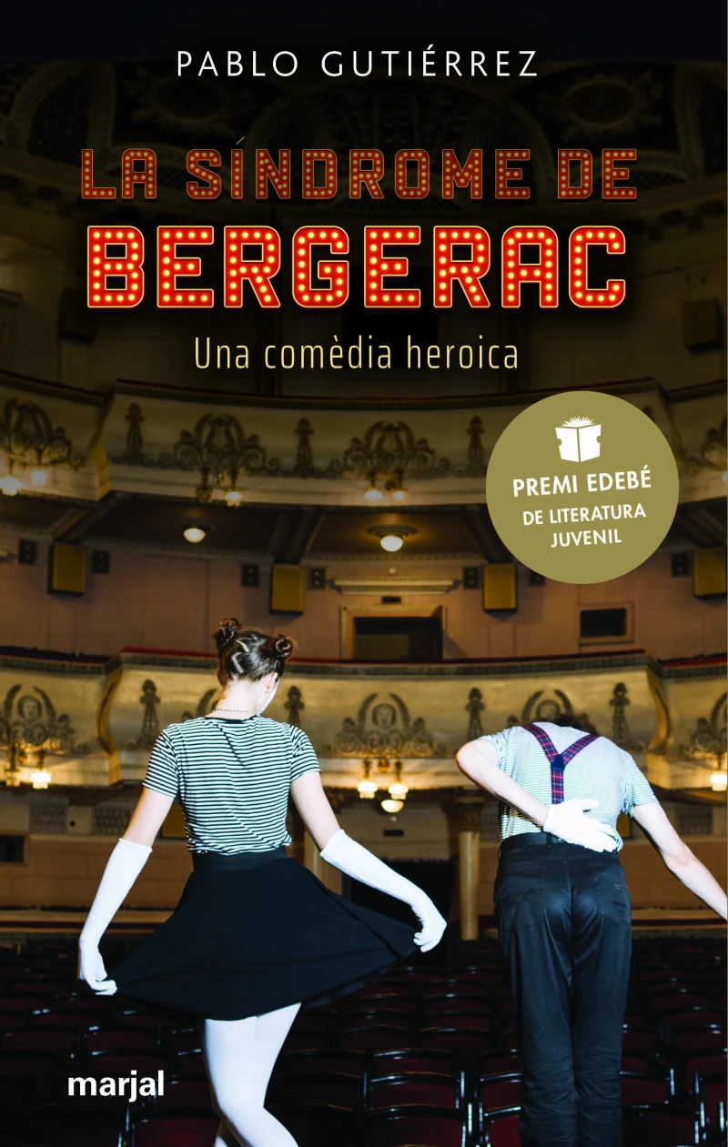 Portada: La síndrome de Bergerac (Premi Edebé Juvenil marjal)