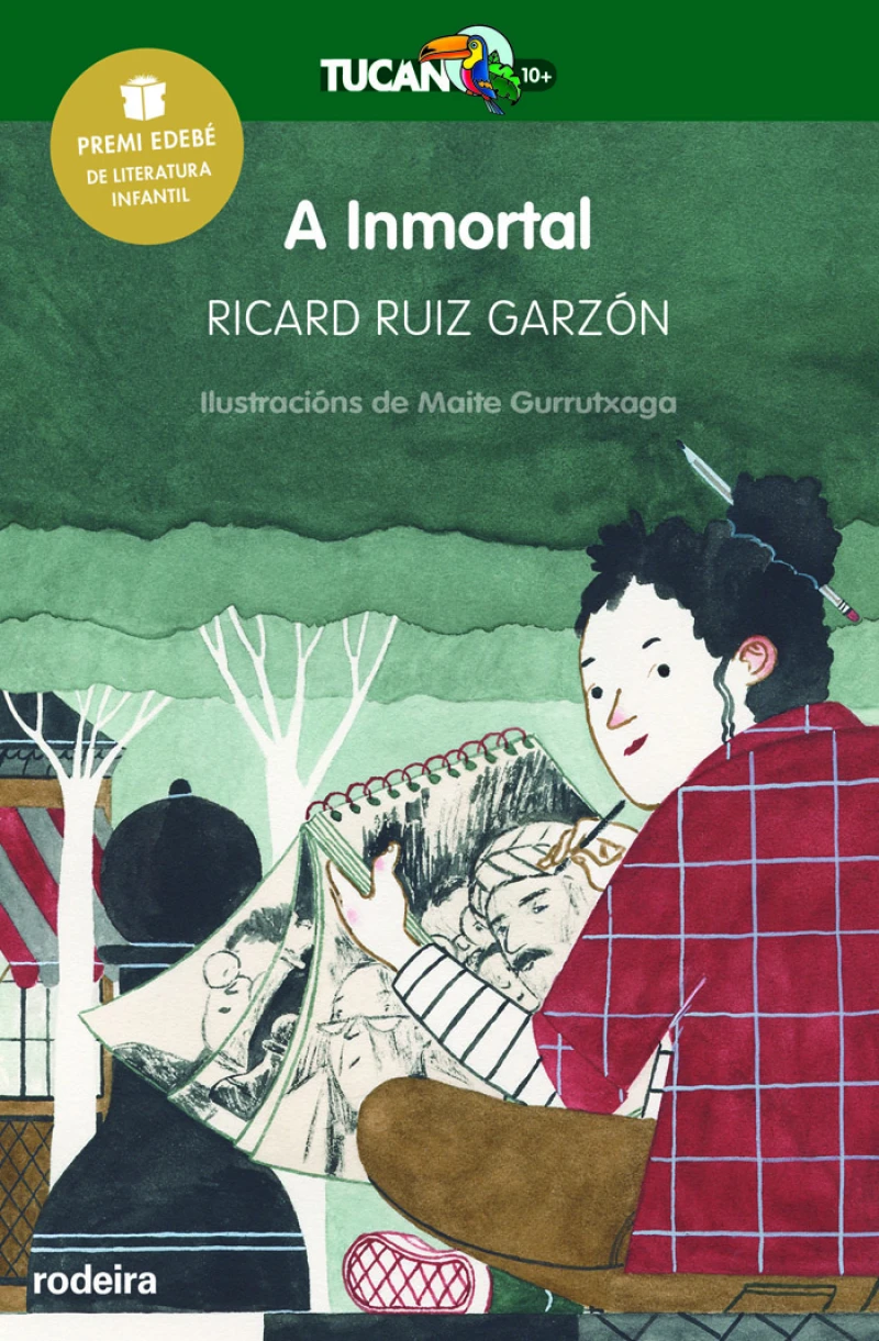 Portada: A Inmortal (Premio Edebé Infantil 2017)