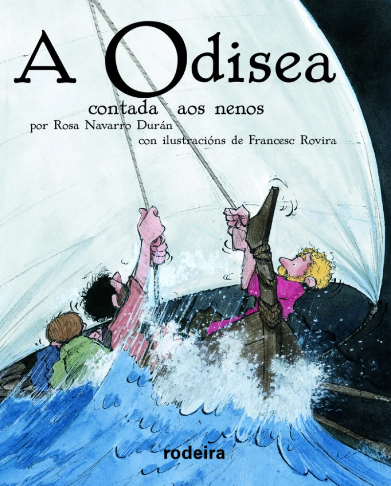 Portada: A Odisea contada aos nenos