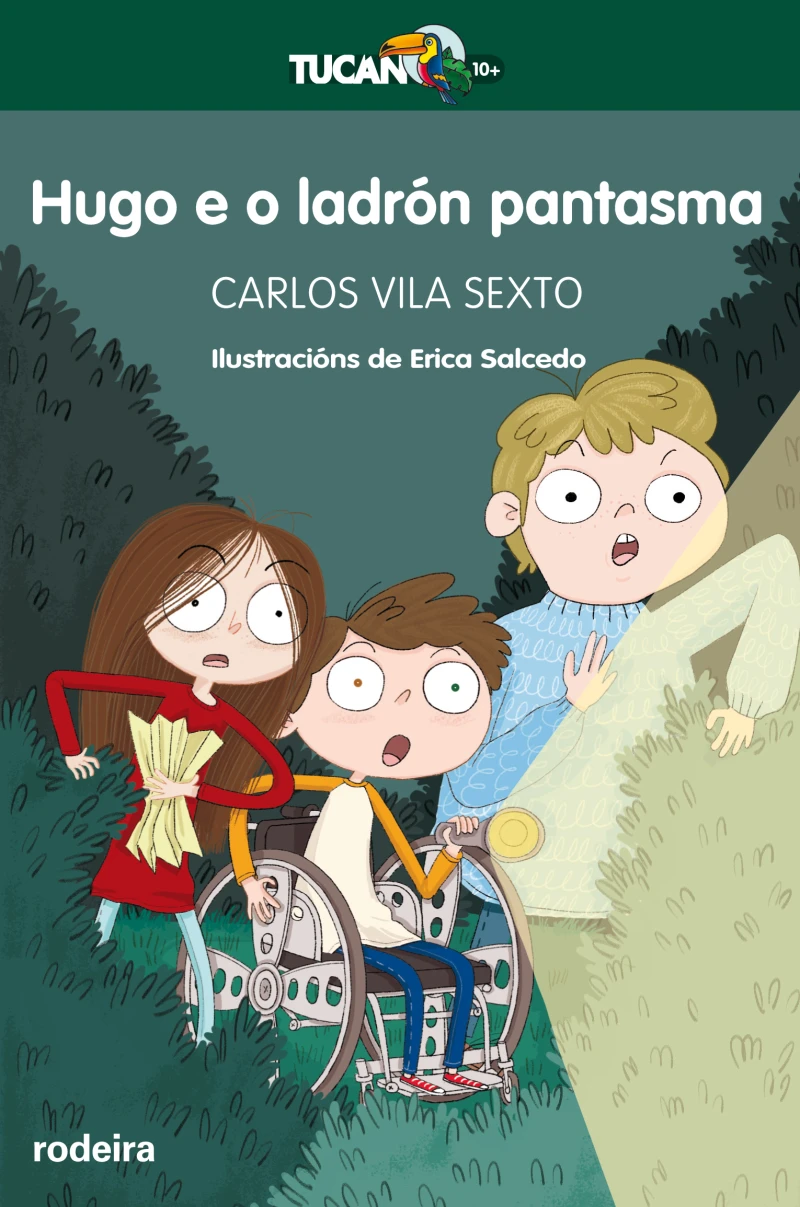 Portada: Hugo e o ladrón pantasma