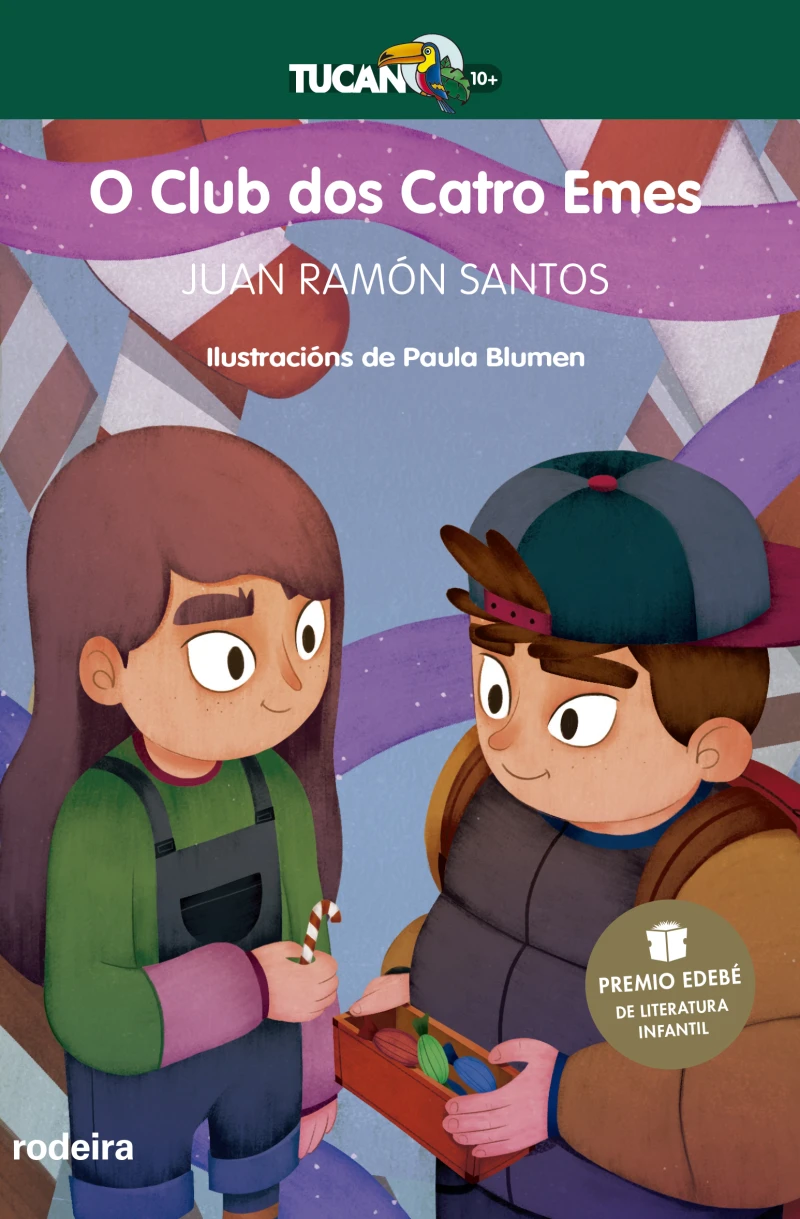 Portada: O Club dos Catro Emes (Premio Edebé Infantil rodeira)