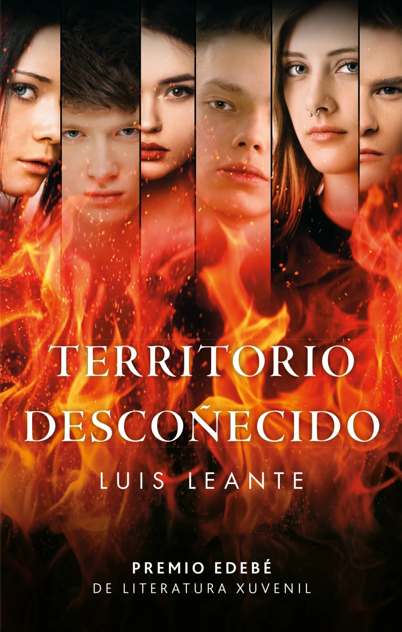 Portada: Territorio descoñecido PREMIO EDEBÉ DE LITERATURA XUVENIL