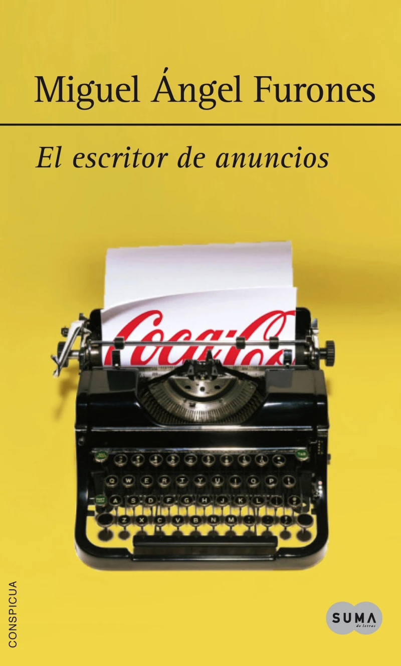 Portada: El escritor de anuncios