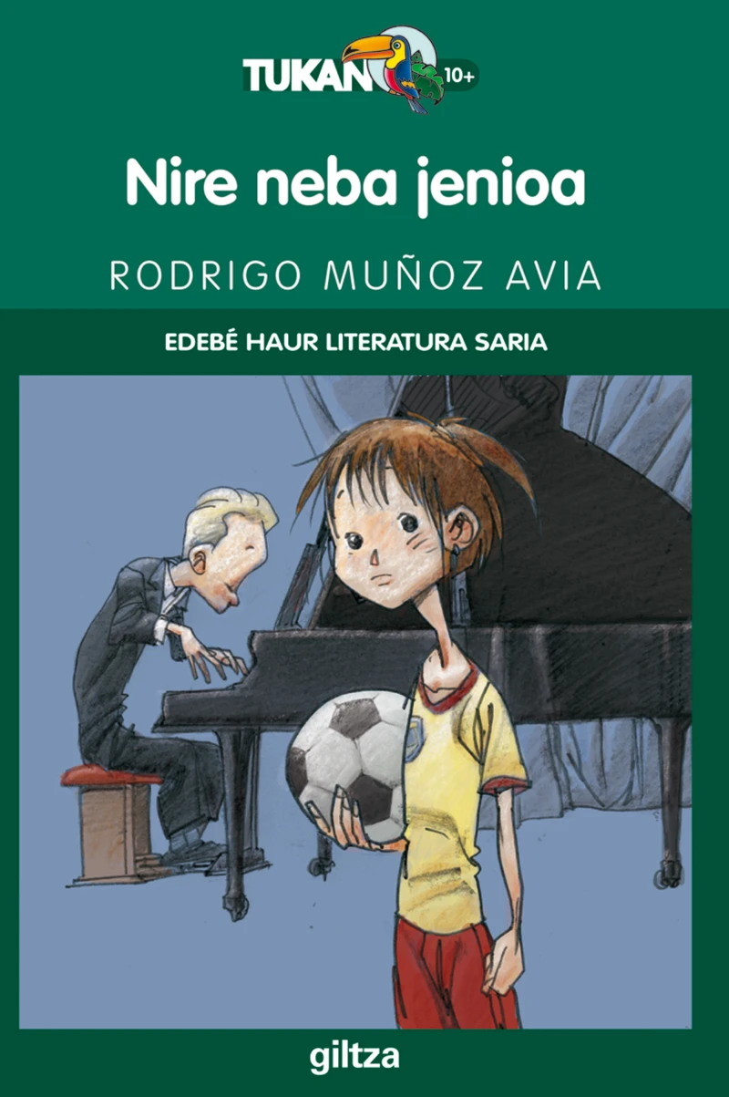 Portada: Nire neba jenioa - Edebé Saria Haur Literatura