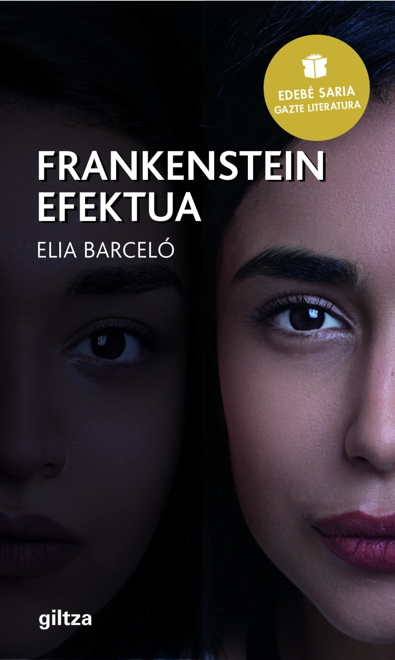 Portada: Frankenstein Efektua (Premio EDEBÉ de Literatura Juvenil 2019)
