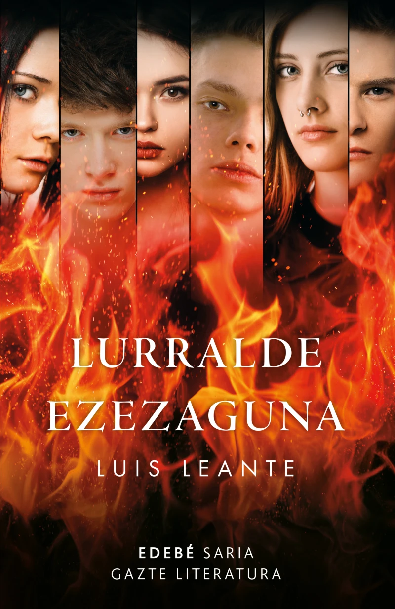Portada: LURRAKDE EZEZAGUNA: Premio EDEBÉ Lteratura Juvenil TERRITORIO DESCONOCIDO