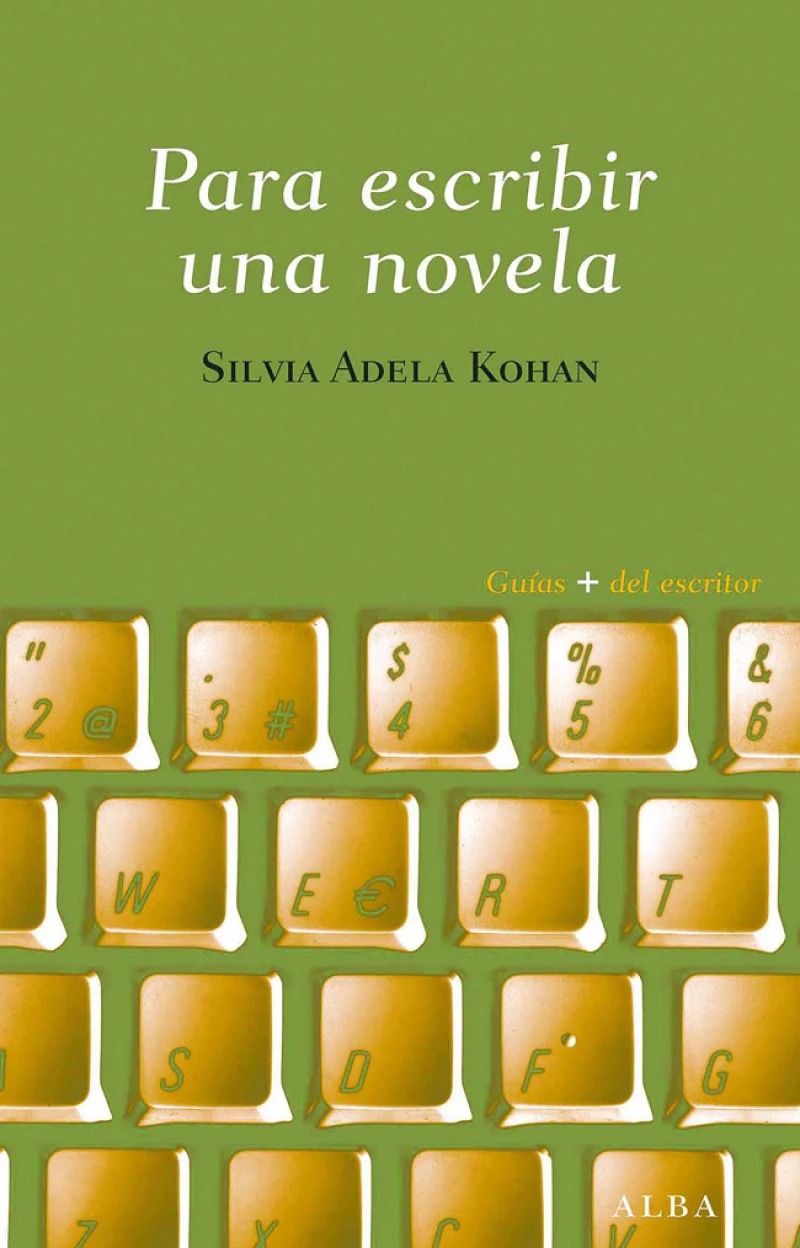 Portada: Para escribir una novela