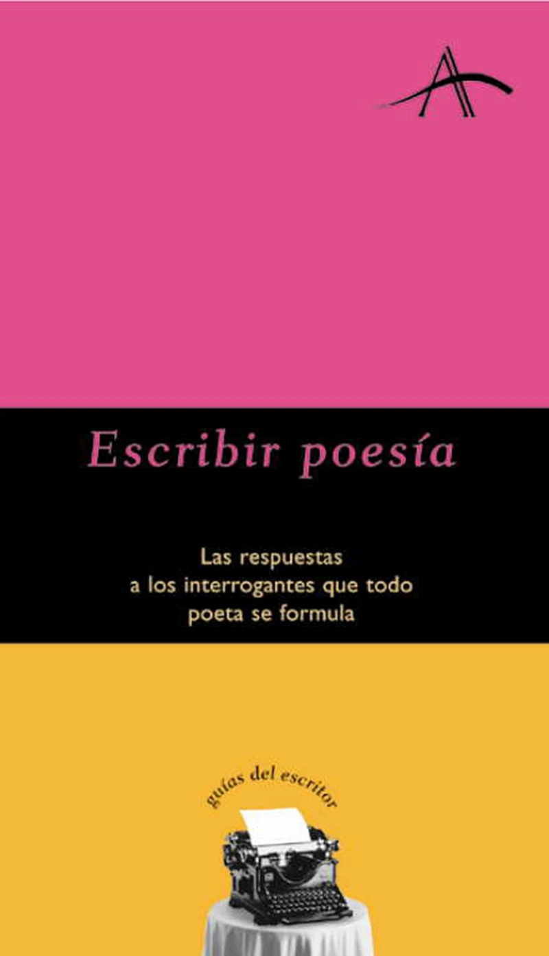 Portada: Escribir poesía