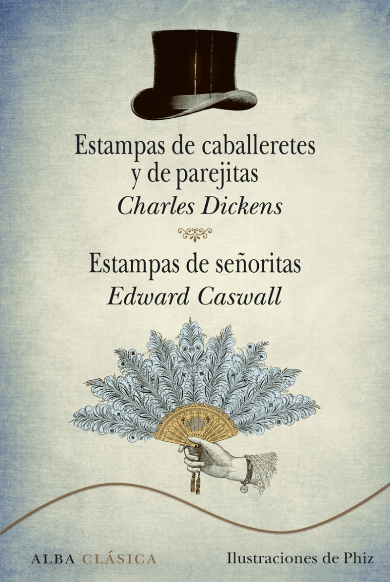 Portada: Estampas de caballeretes y de parejitas. Estampas de señoritas