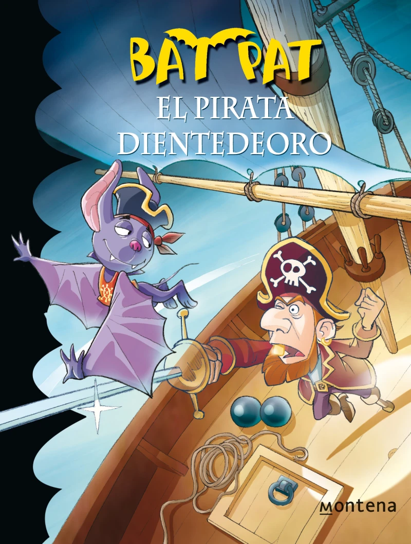 Portada: Bat Pat 4 - El pirata Dientedeoro