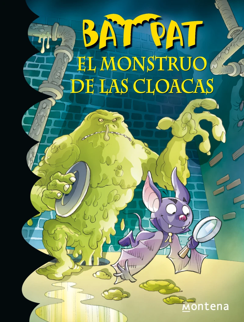 Portada: Bat Pat 5 - El monstruo de las cloacas