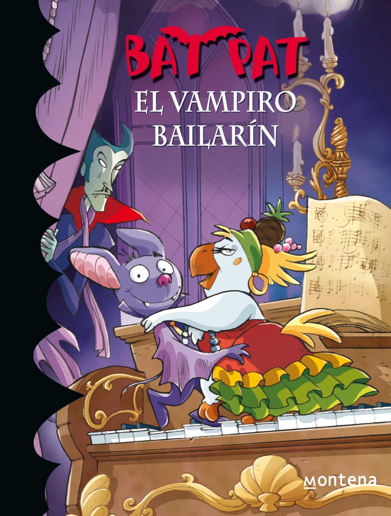 Portada: Bat Pat 6 - El vampiro bailarín