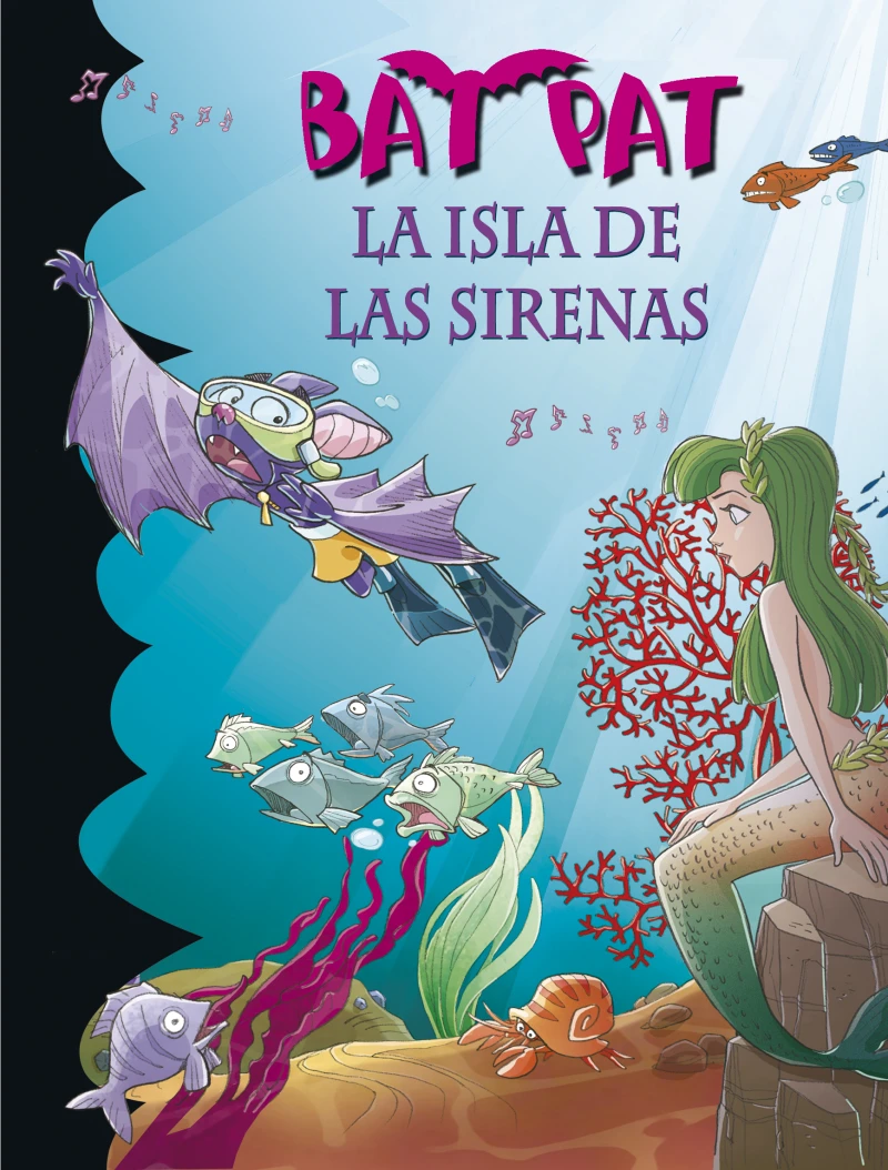 Portada: Bat Pat 12 - La isla de las sirenas