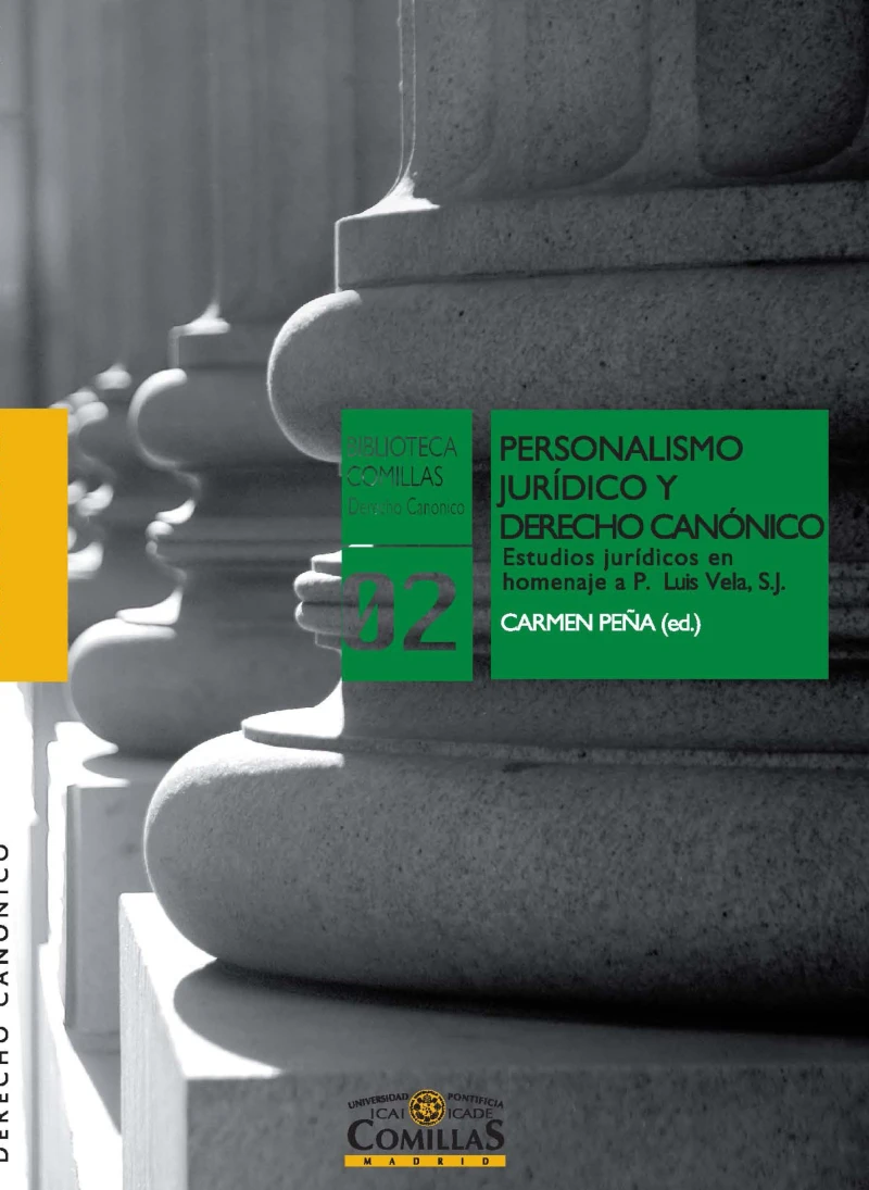 Portada: Personalismo jurídico y derecho canónico