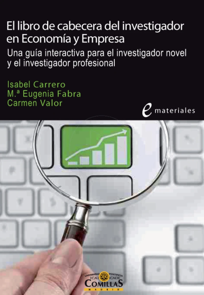 Portada: El libro de cabecera del investigador en economía y empresa