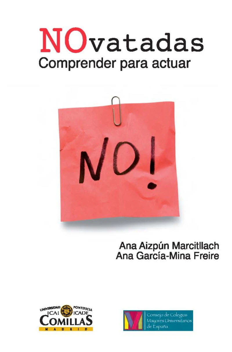 Portada: Novatadas. Comprender para actuar