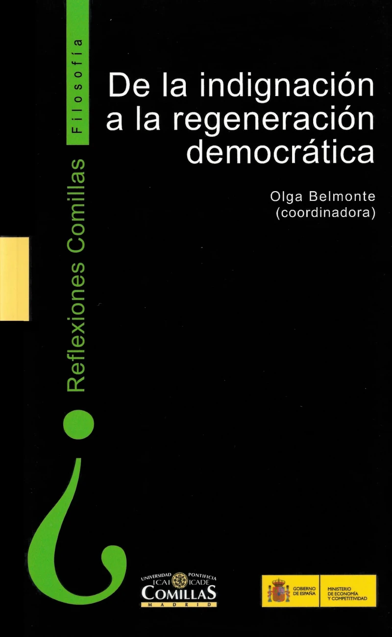 Portada: De la indignación a la regeneración democrática