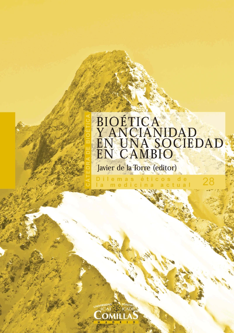 Portada: Bioética y ancianidad en una sociedad en cambio