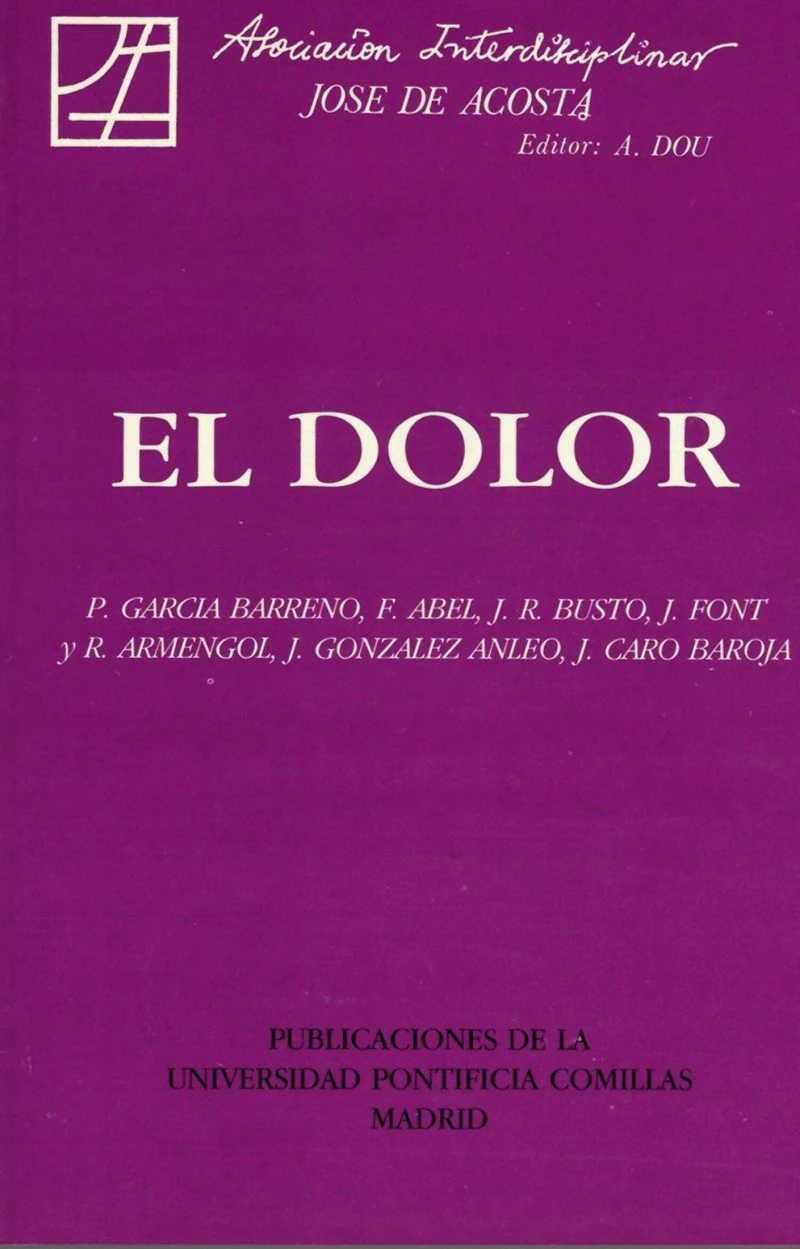 Portada: El dolor