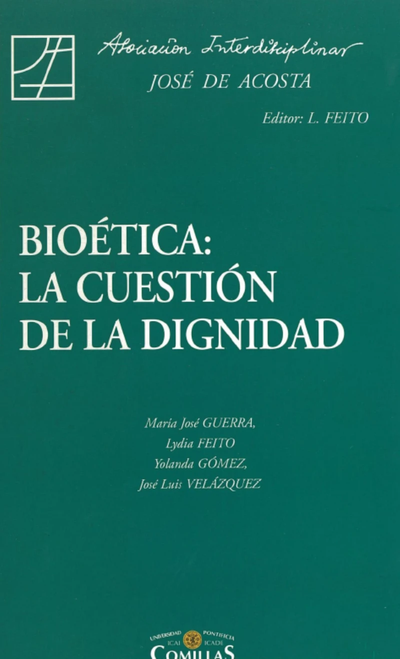 Portada: Bioética: la cuestión de la dignidad