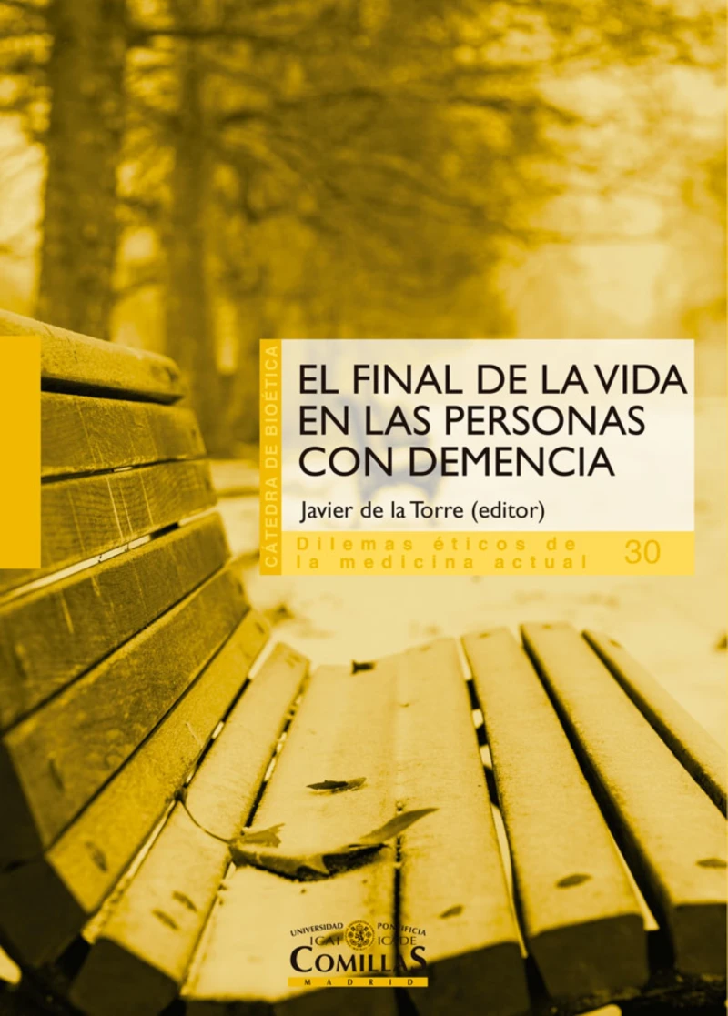 Portada: El final de la vida en personas con demencia