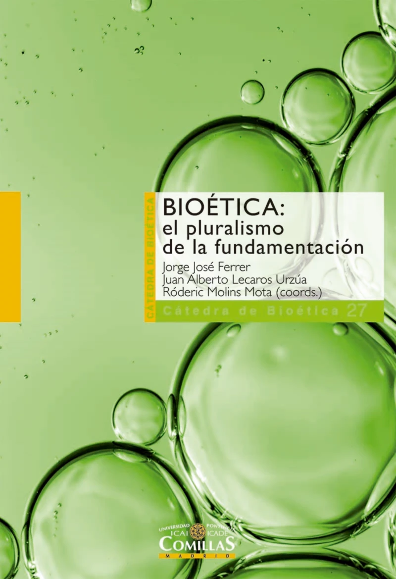 Portada: Bioética: el pluralismo de la fundamentación