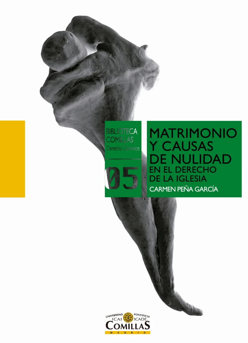 Portada: Matrimonio y causas de nulidad en el Derecho de la Iglesia
