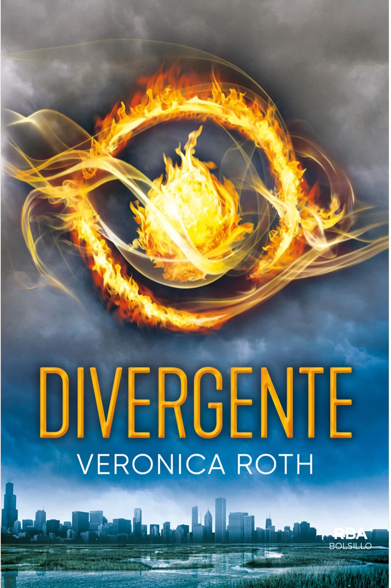 Portada: Divergente 1 - Divergente
