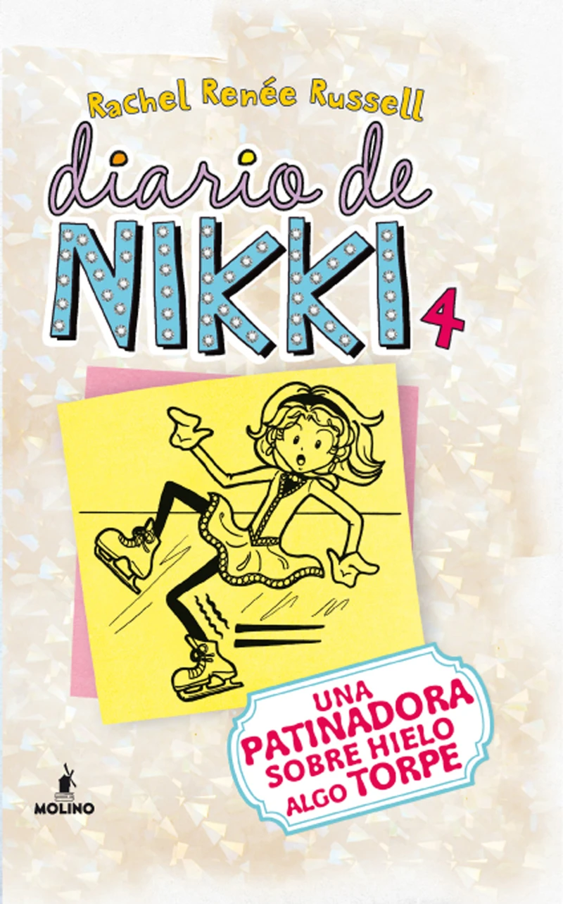 Portada: Diario de Nikki 4 - Una patinadora sobre hielo algo torpe