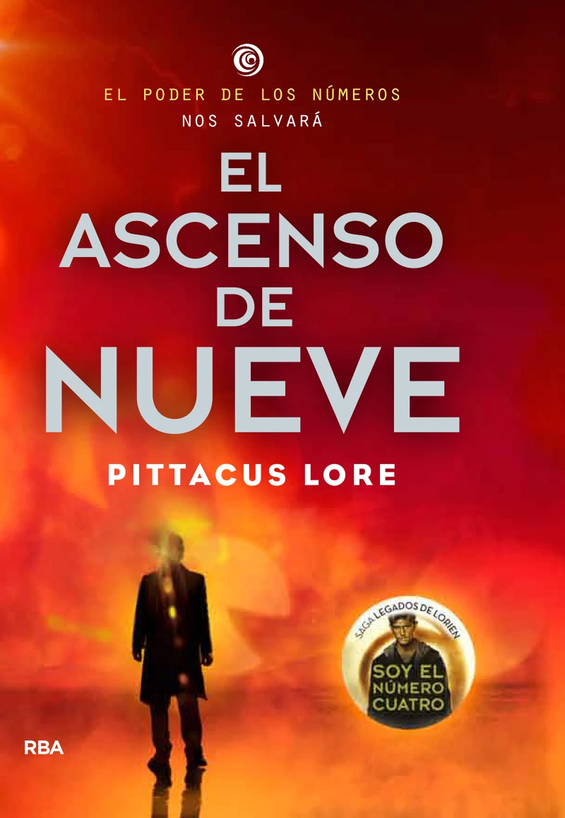 Portada: Legados de Lorien 3 - El ascenso de Nueve