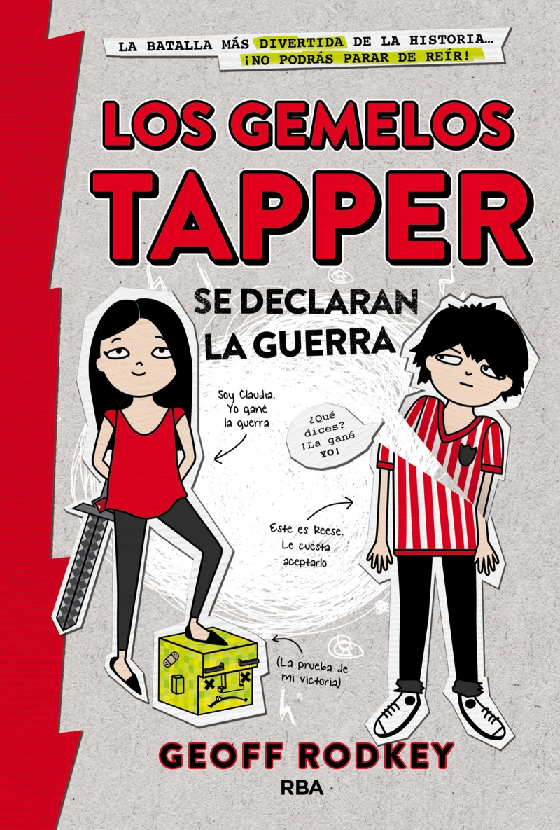 Portada: Los gemelos Tapper se declaran la guerra (Los gemelos Tapper 1)