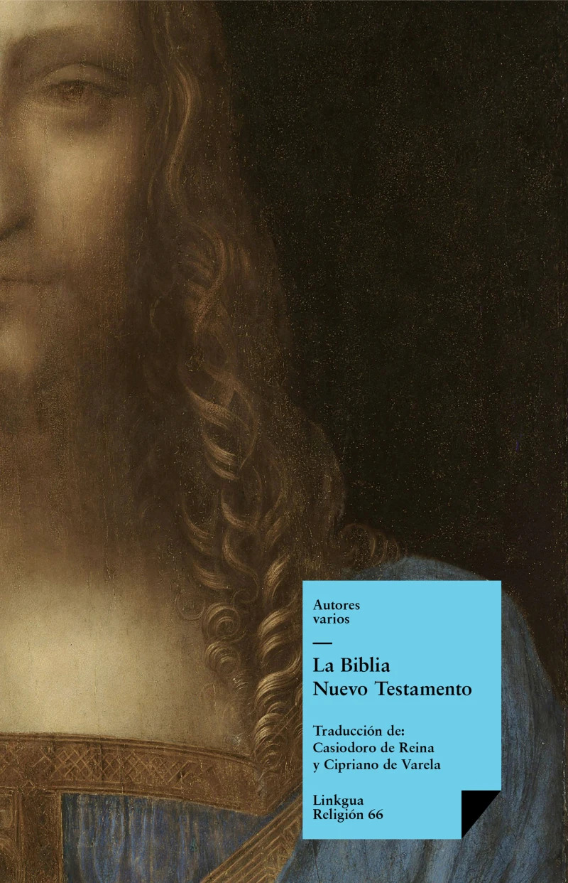 Portada: Nuevo Testamento de Casiodoro de Reina y Cipriano de Varela