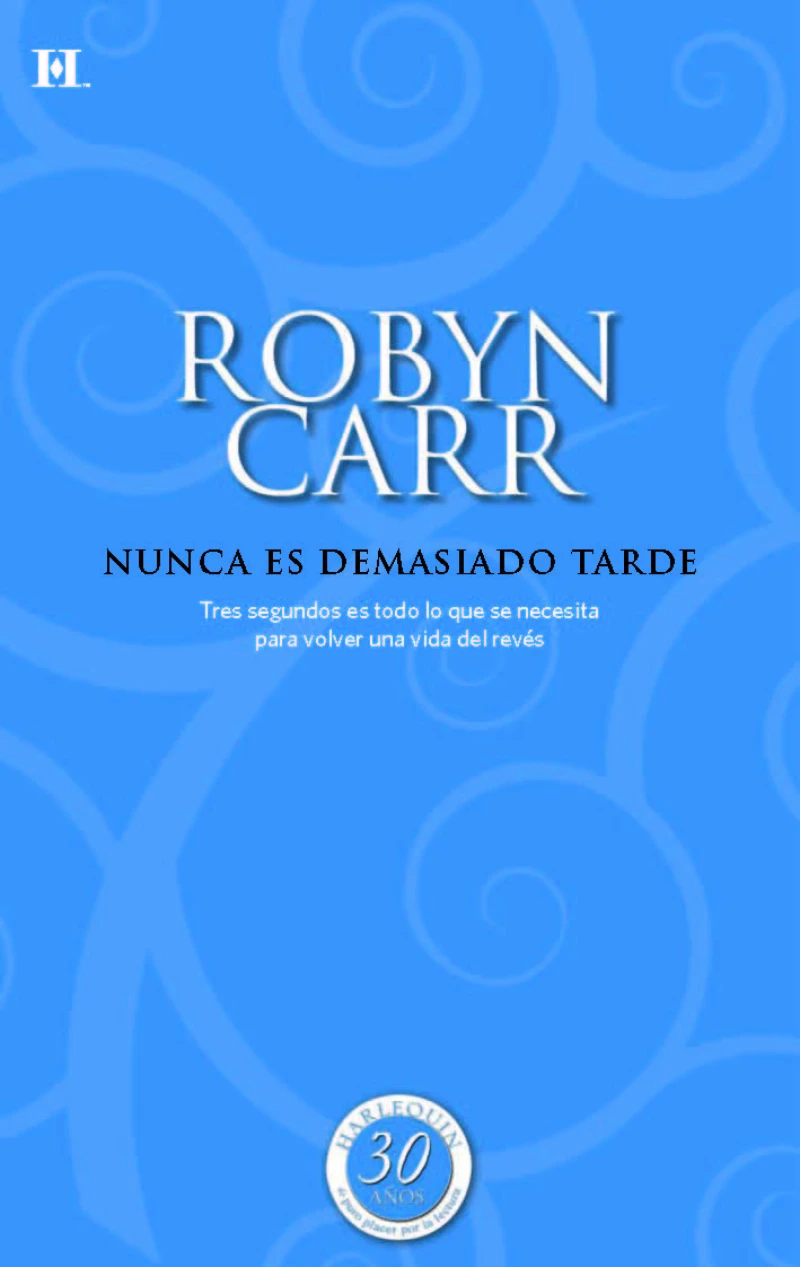 Portada: Nunca es demasiado tarde