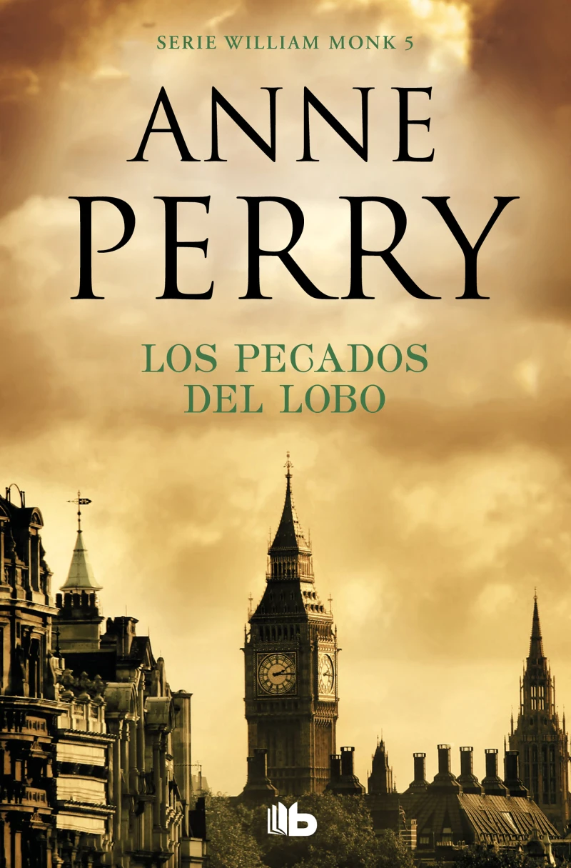 Portada: Los pecados del lobo (Detective William Monk 5)