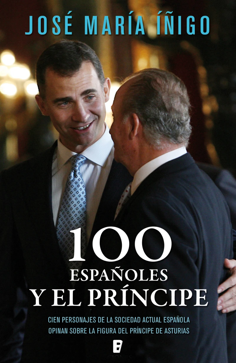 Portada: 100 españoles y el príncipe