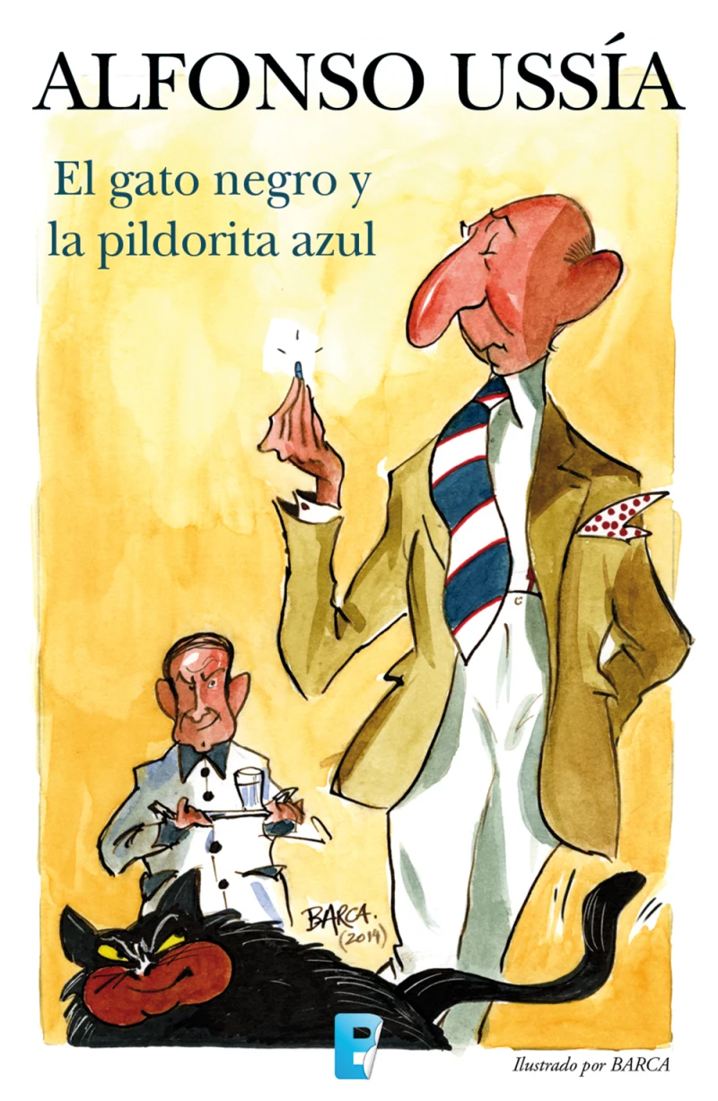 Portada: El gato negro y la pildorita azul (Marqués de Sotoancho)