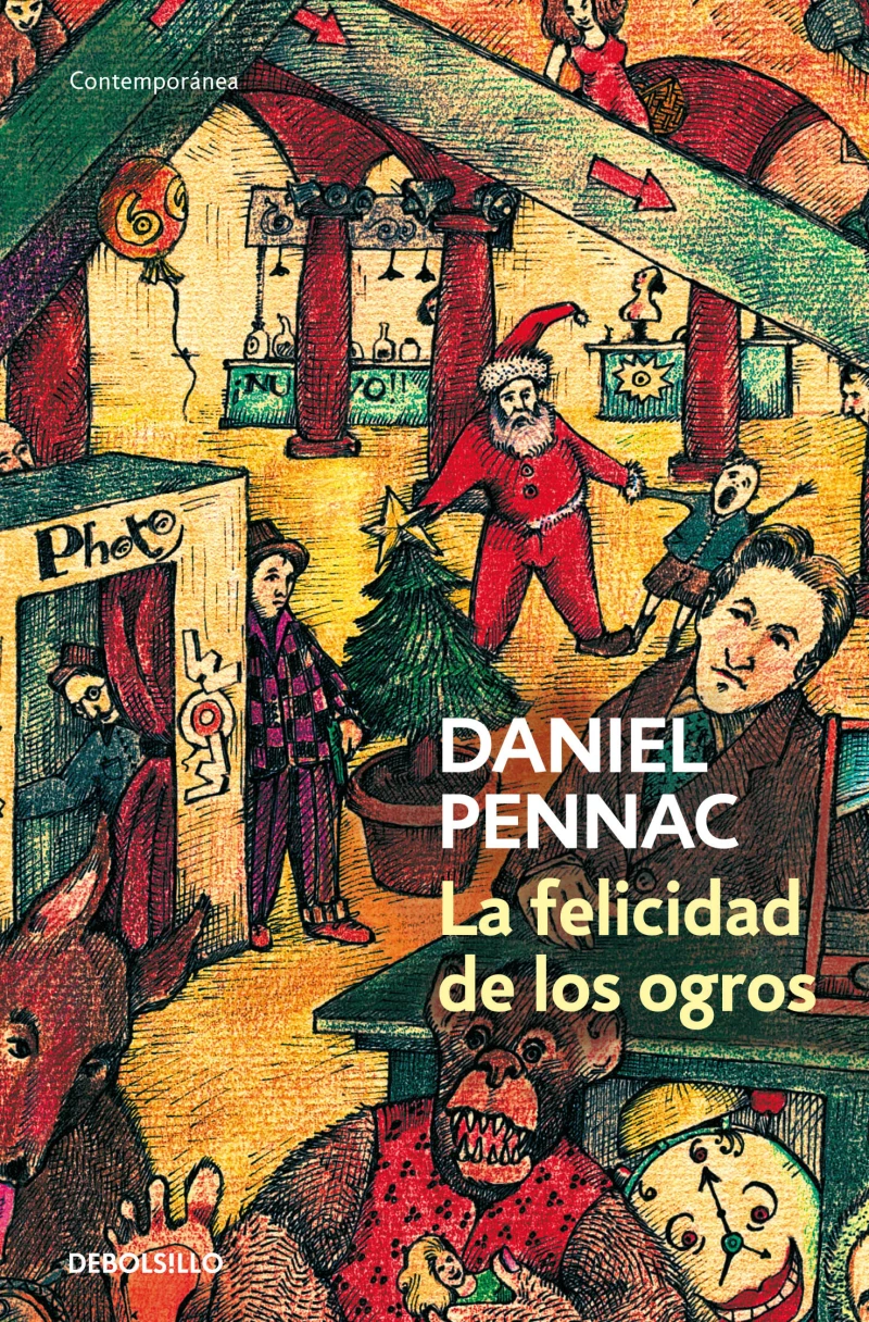 Portada: La felicidad de los ogros (Malaussène 1)